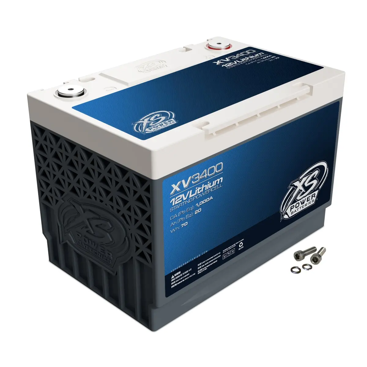 Xs Power Xv3400 Xv Group 34 12V Series Lithium Titanate Battery 1