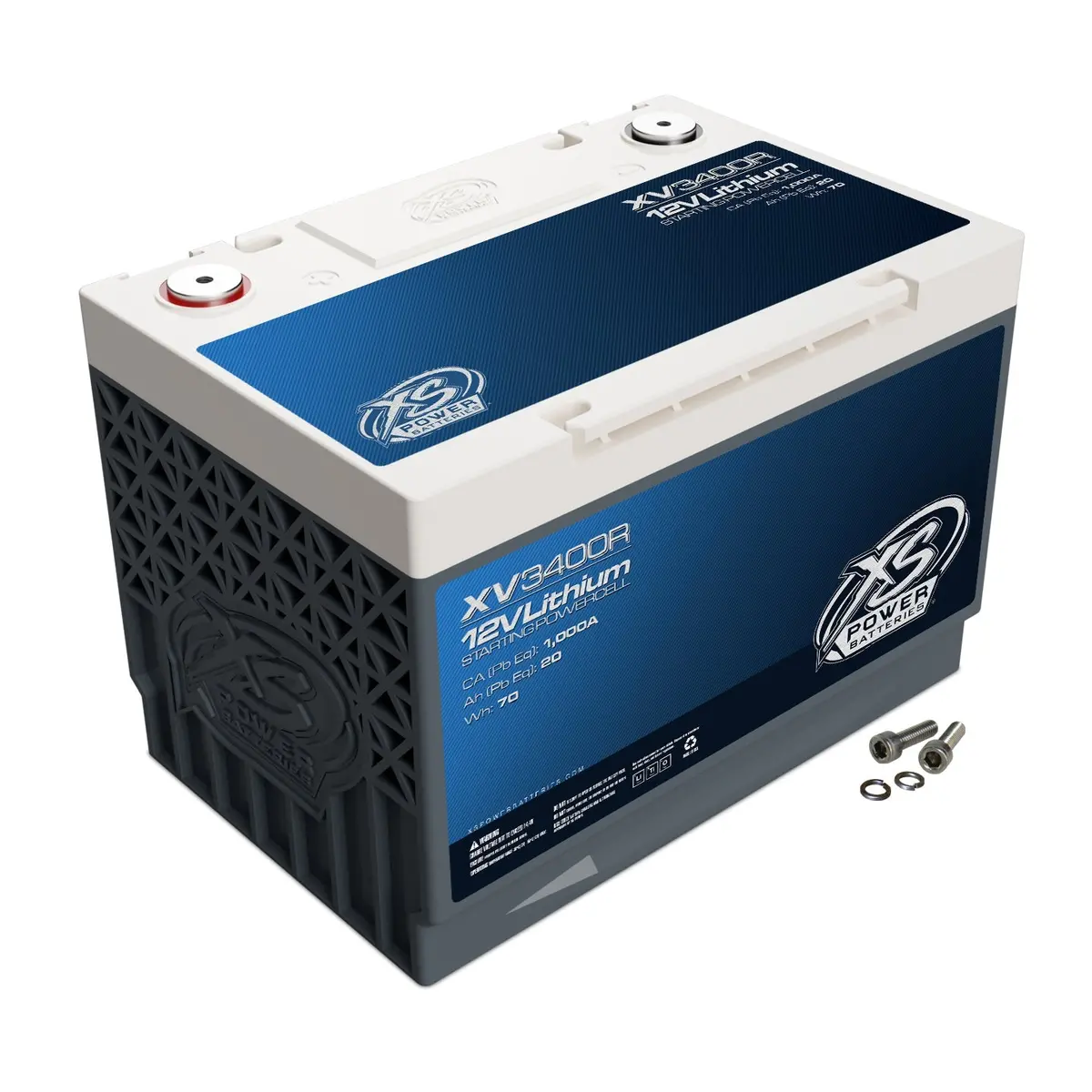 Xs Power Xv3400r Xv Group 34R 12V Series Lithium Titanate Battery 1