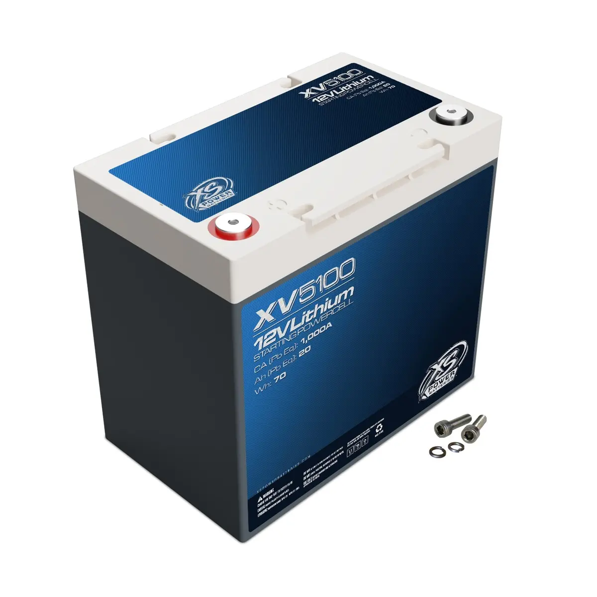 Xs Power Xv5100 Xv Group 51 12V Series Lithium Titanate Battery 1