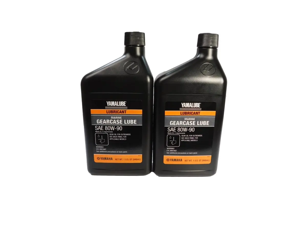 Yamaha Oem Lower Unit Gearcase Lube Oil 2 Quarts Acc-Gearl-Ub-Qt 2 Pack Y99 1