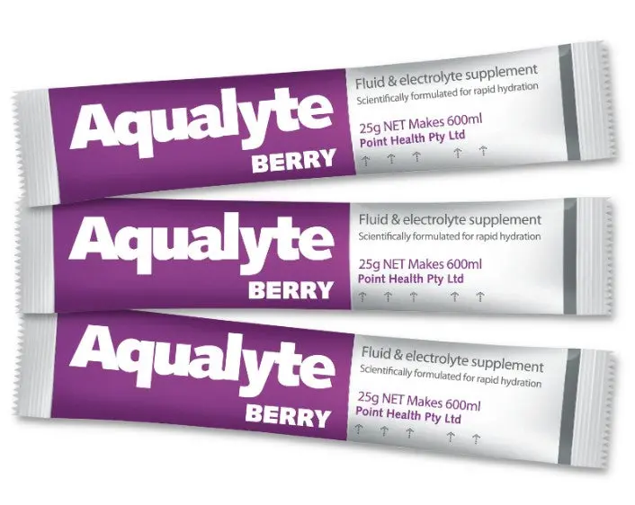 Aqualyte 25G Sachets  Box 50, Berry Flavours A-B25g50s 1