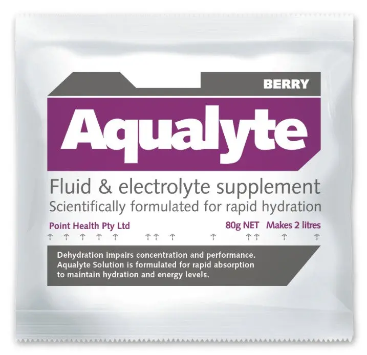 Aqualyte Electrolyte Powder Berry Flavoured Sachets 80G X 20 A-B80g20s 1