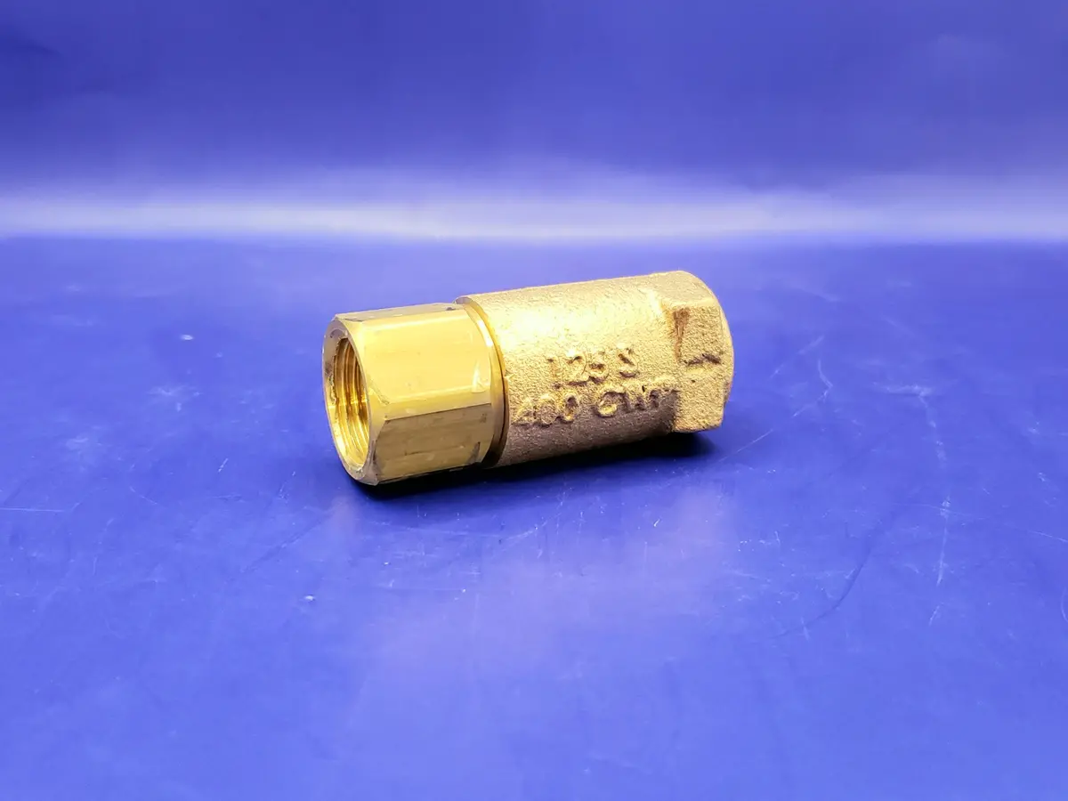 Ten001017: Check Valve 1/2"F Bspp,1/2"F Bspp,Bronze 1