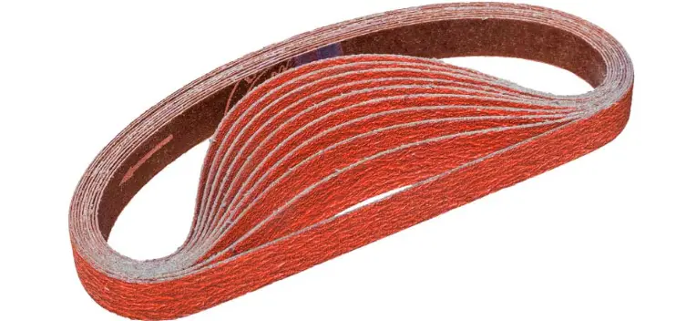 Geiger 20Mm Ceramic Sanding Belts 10 Pack 40 Grit Ab2800-40Cp 1