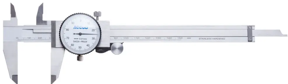 Accud 150Mm Metric Dial Caliper Ac-101-006-11 1