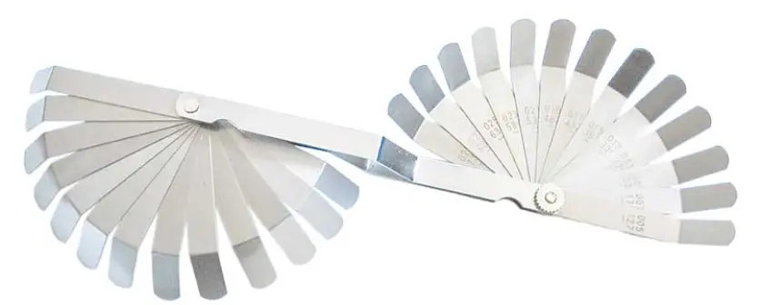 Accud Dual Scale Angled Feeler Gauge 0.127-0.762 Mm Ac-919-030-26 1