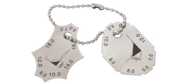 Accud Fillet Weld Gauge Ac-972-012-01 1