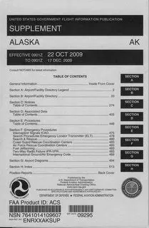 Alaska Chart Supplement Directory 1