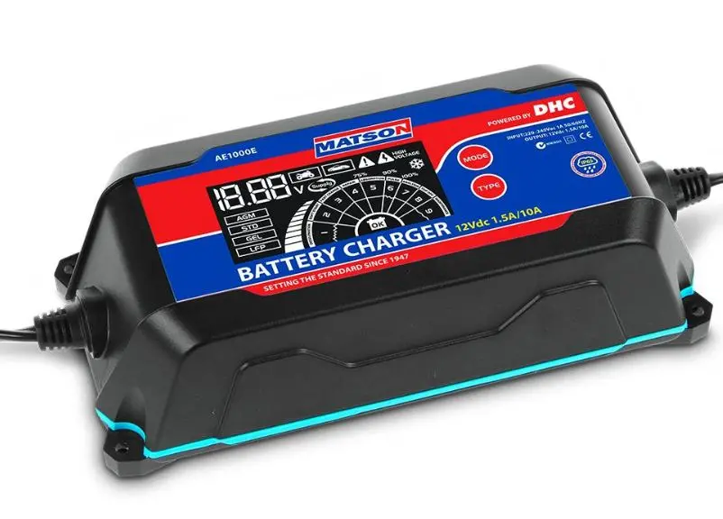 Matson 12V Battery Charger 10Amp  Ae1000e 1