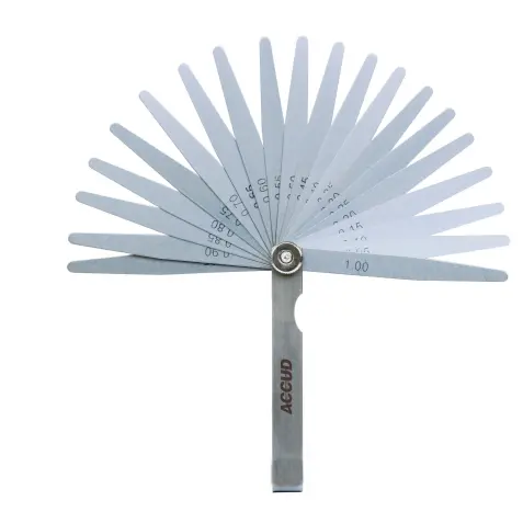 Accud 100Mm Feeler Gauge 32 Leave Set Ac-912-100-32 1