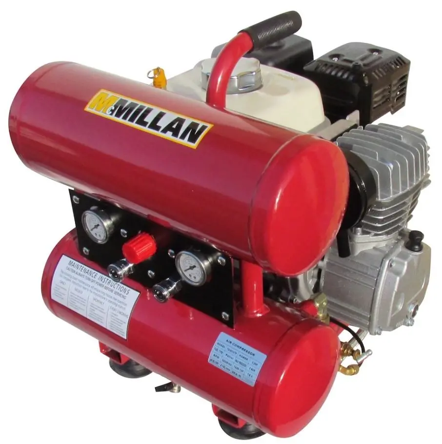 Mcmillian Twin Tank Honda Petrol Compressor Afp9t 1