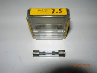 Fuse, 7.5 Amp - Agc 1