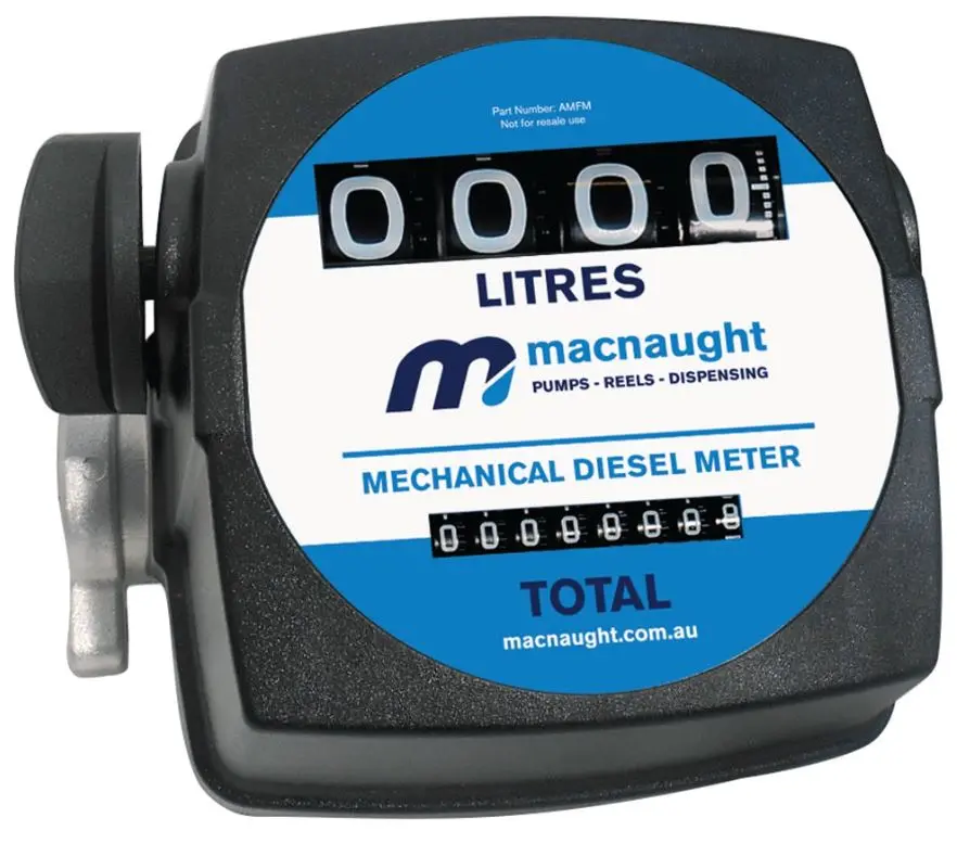 Macnaught Mechanical Diesel Meter 1” Amfm 1
