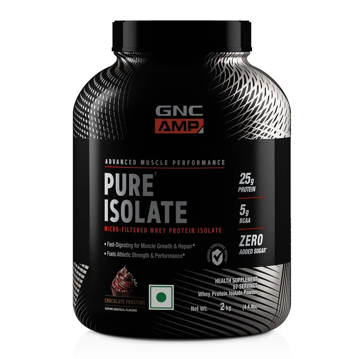 Gnc Amp Pure Isolate 2Kg| Expiry - 2024-05-31 1
