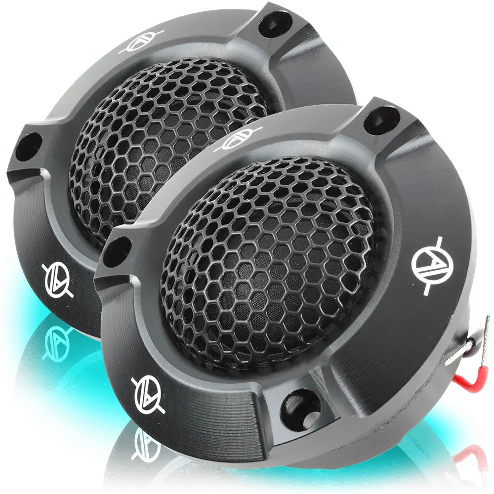 Ampere Audio Aa-Jh2 50 Watt 8-Ohm 25Mm Silk Dome Car Audio Tweeters 1