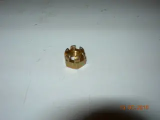 Nut, Machine - Castellated - 3/8-24 1