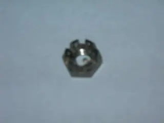 Nut, Plain - Castellated - 1/4-28 - Stainless 1