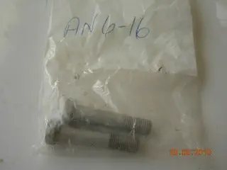 Bolt, Machine - 3/8-24D - 1.828" Ol - Drilled Shank 1