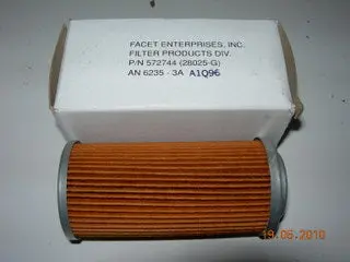 Filter, Fuel/Hydraulic - Facet 1