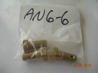 Bolt, Machine - 3/8-24D - .828" Ol - Drilled Shank 1