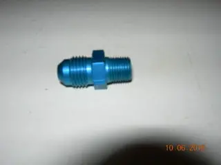 Nipple, Pipe/Flare - Straight - 1/8" Npt - 1/4" Tube Od 1