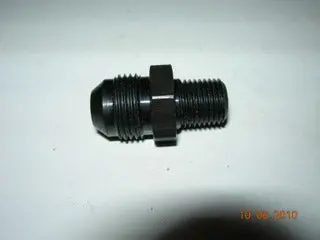 Nipple, Pipe/Flare - Straight - 1/4" Npt - 1/2" Tube Od - Steel 1