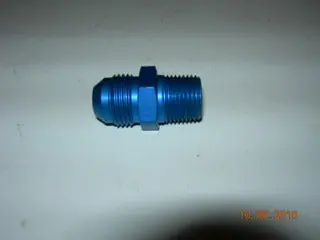 Nipple, Straight - Pipe/Flare - 3/8' Npt - 1/2" Tube Od 1