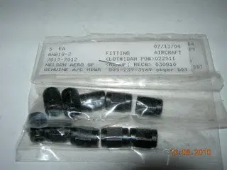 Nut, Tube - 1/8" Od - Steel 1