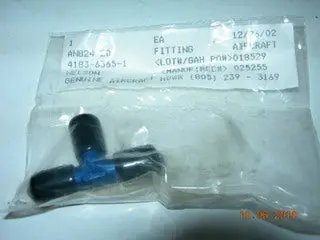 Tee, Flare/Flare/Flare - 1/8" Tube Od 1