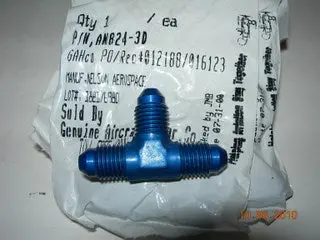 Tee, Flare/Flare/Flare - 3/16" Tube Od 1