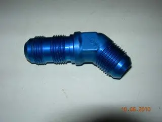 Union, Bulkhead - 45' - Flare/Flare - 5/8" Tube Od 1