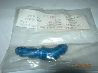 Union, Bulkhead Flare/Flare - 45' - 1/4" Tube Od 1