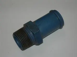 Nipple, Straight - Pipe/Hose - 3/4" Npt - 1" Id Hose - 2 5/8" Ol 1