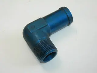 Nipple, Elbow 90' - Pipe/Hose - 3/4" Npt - 1" Id Hose 1