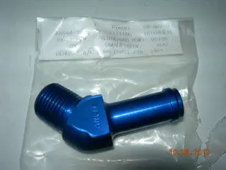 Nipple, Elbow 45' - Pipe/Hose - 1/2" Npt - 5/8" Id Hose 1