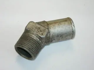 Nipple, Elbow 45' - Pipe/Hose - 3/4" Npt - 1" Id Hose 1