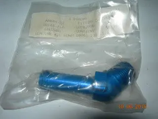 Nipple, Elbow 45' - Pipe/Hose - 3/8" Npt - 1/2" Id Hose 1