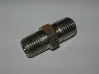Union, Straight - Pipe/Pipe Male - 3/8" Npt - Stainless 1