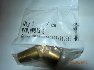 Union, Pipe/Pipe - 45' - 1/4" Male Npt - 1/4" Female Npt - Brass 1