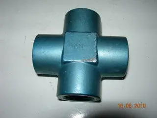 Cross, Pipe/Pipe/Pipe/Pipe - 3/4" Npt Female 1