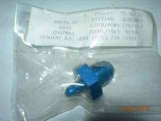 Adapter, Reducer - Male/Male Flare - 3/8" Od Tube To 1/8" Od Tube 1