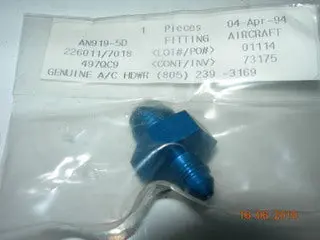 Adapter, Reducer - Male/Male Flare - 3/8" Od Tube To 3/16" Od Tube 1