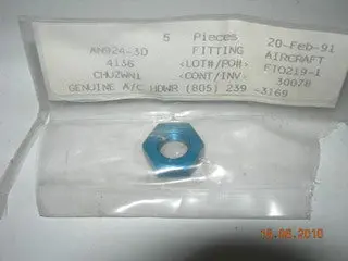 Nut, Bulkhead - Adapters - 3/8-24 - 3/16" Od Tube 1