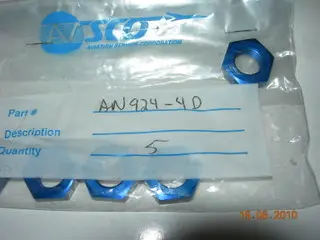 Nut, Bulkhead - Adapter - 7/16-20 - 1/4" Od Tube 1