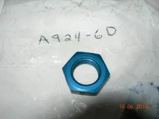 Nut, Bulkhead - Adapters - 9/16-18 - 3/8" Od Tube 1