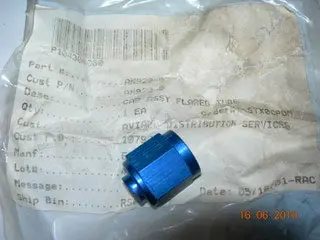 Cap, Pressure Assembly - 1/2-20 - 5/16" Od Tube 1