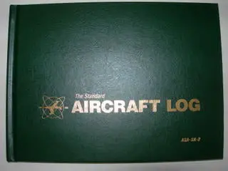 Logbook, Aircraft - Hard Cover - Asa 1