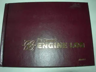 Logbook, Engine - Hard Cover - Asa 1