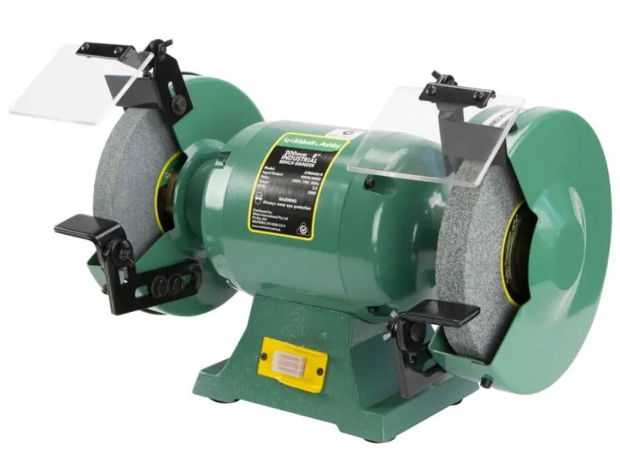 Abbott & Ashby 8" Industrial Bench 600W Grinder Atbg600/8 1