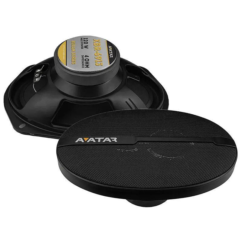 Avatar Buran Series Xbr-6913 6" X 9" 6X9 120W 4-Ohm Pair Of Coaxial Speakers 1